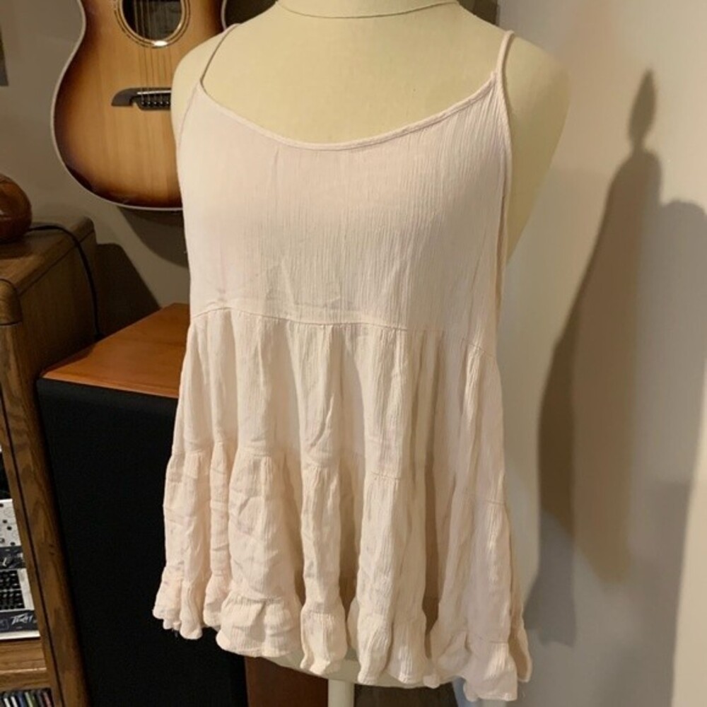 Paper Crane for Anthropologie size medium tank top